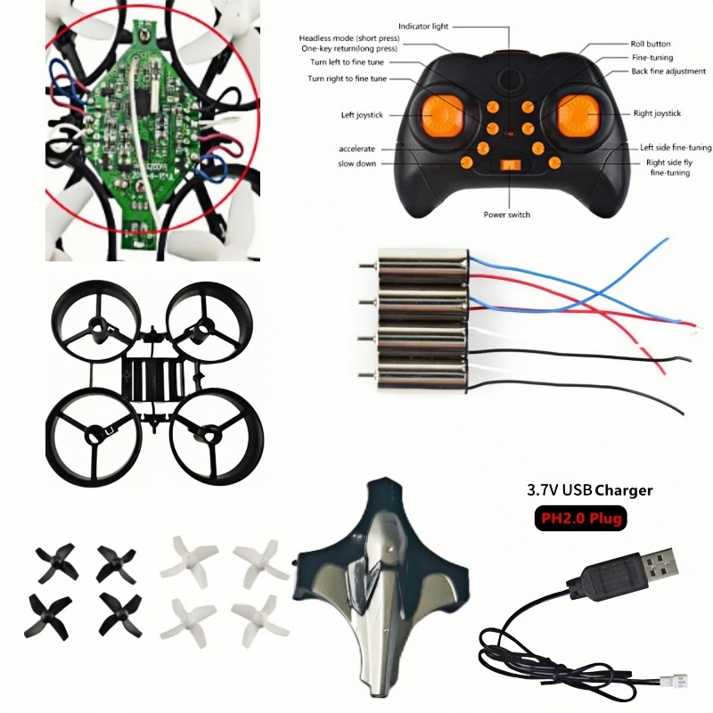 Fpv Drone Charger - Kit Completo de Dron DIY 2.4G