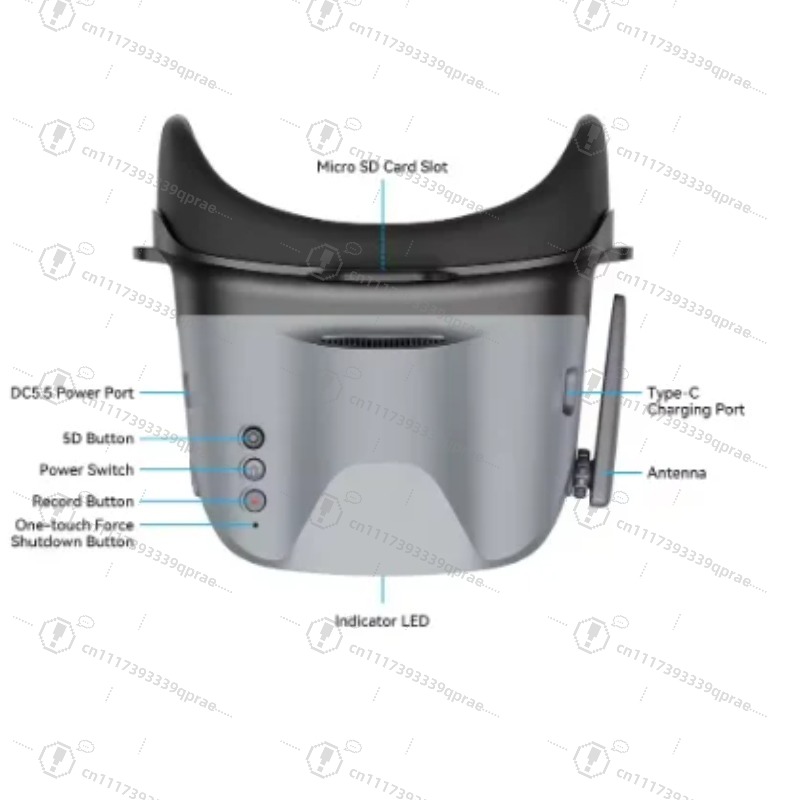 Fpv Drone Goggles - Gafas FPV analógicas BETAFPV VR04 con