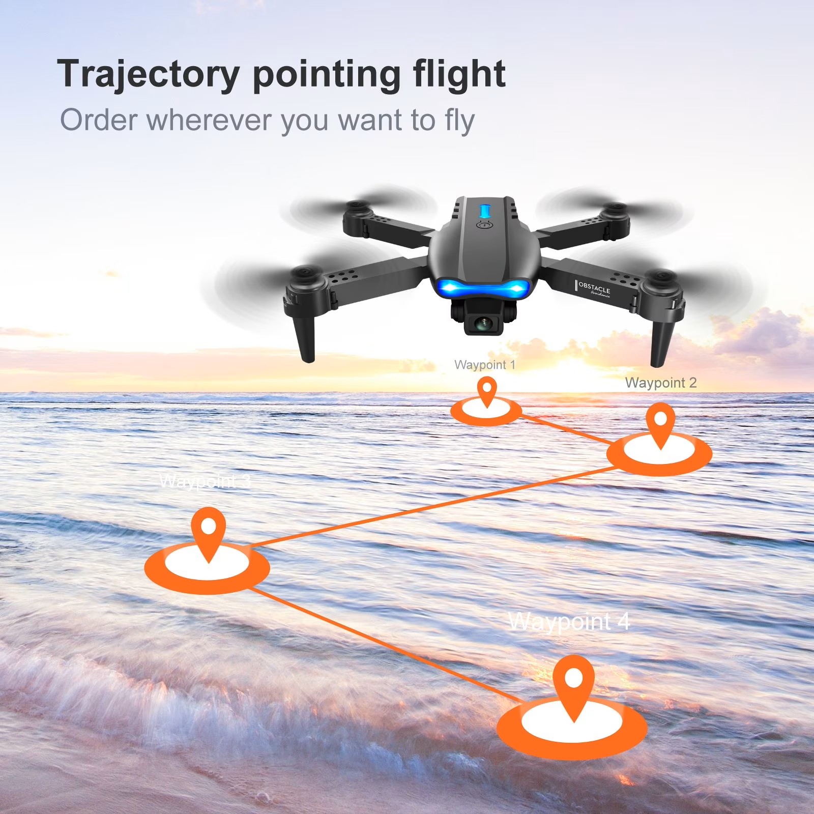El Dron Plegable E88PRO MAX 20 - Fpv Drone Camera reseña y precio