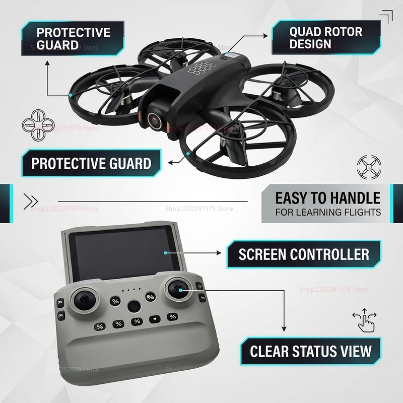 Nuevo Mini Dron M5 2026 con Cá - Fpv Drone Charger reseña y precio