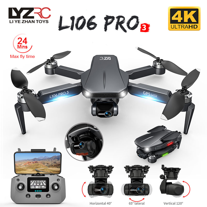 L106 Pro 3 Drone 5G WIFI FPV p - Fpv Drone Charger reseña y precio