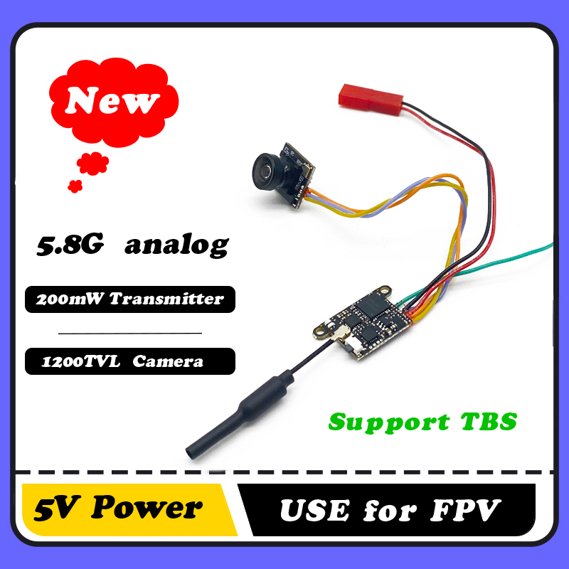 SLONWAKE 5,8G 1200TVL cámara F - Fpv Drone Camera reseña y precio