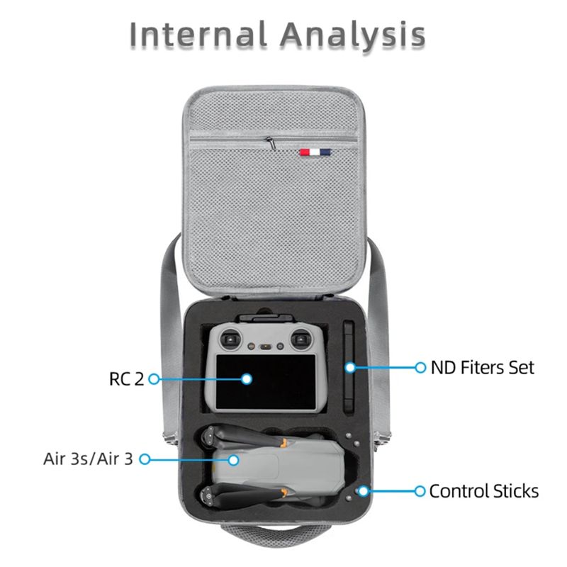 Bolsa de almacenamiento portát - Dji Drone Air 3 reseña y precio
